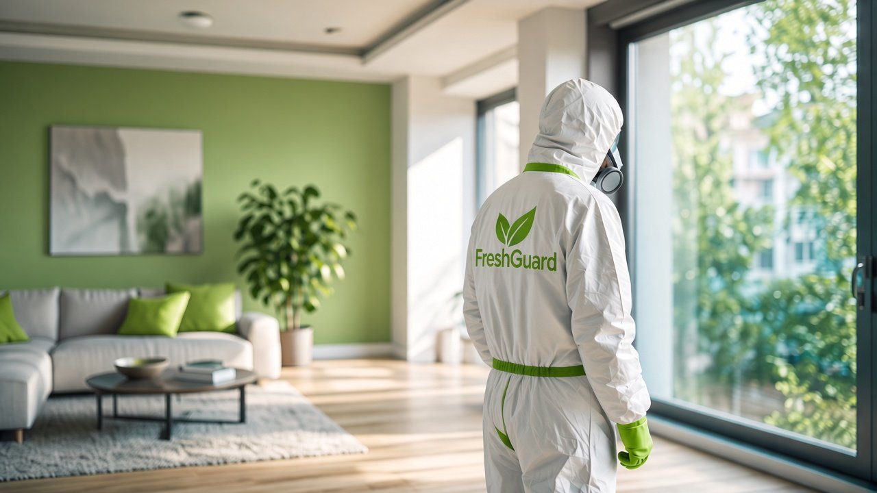 FreshGuard specialist in a modern home