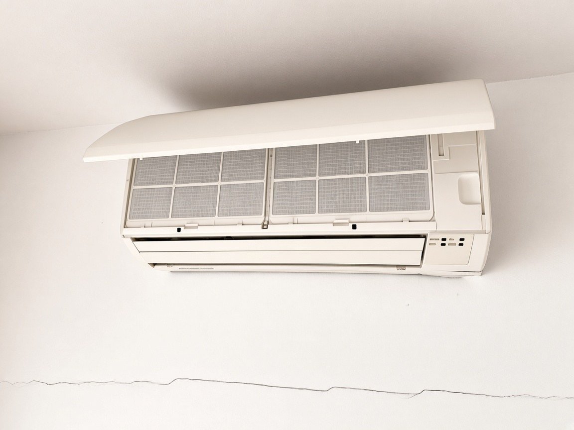 Clean air conditioner filters after cleaning